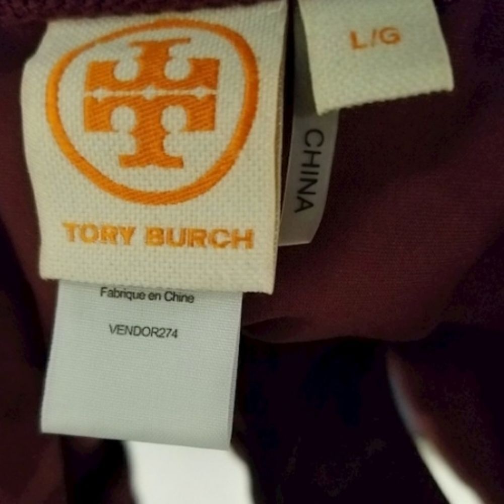 Tory Burch Purple Plunge Swimsuit - Picture 3 of 7